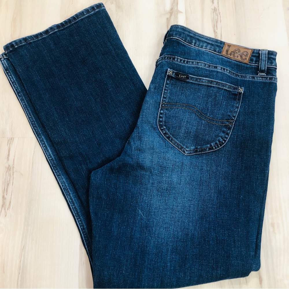 Lee Dark Wash Denim Jeans